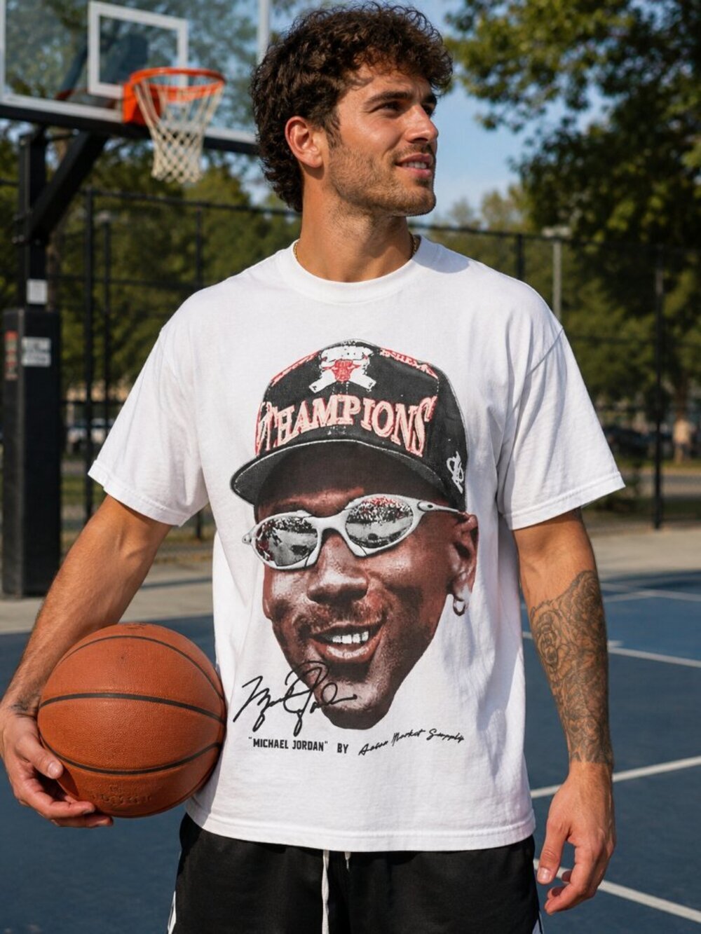 Chicago Bulls Michael Jordan TShirt (large)